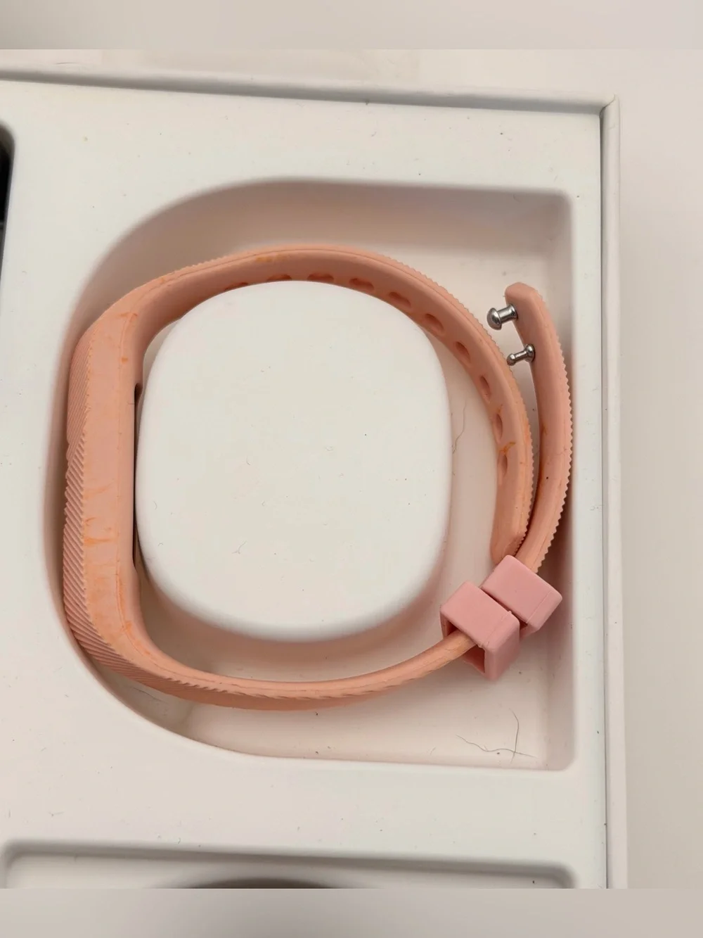 Fitbit Flex 2, box, manuals, pink/black, full set, Charger included, tested